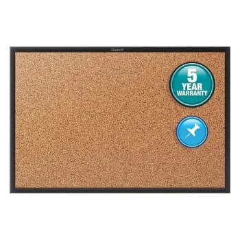 Quartet® Black Aluminum Classic Cork Bulletin Board 96" X 48" 3 Quartet® Black Aluminum Classic Cork Bulletin Board 96" X 48"