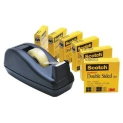 Scotch® Clear Double-Sided Tape With Dispenser 900" X 1/2"