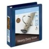 Office Depot® Navy Heavy-Duty 2" D-Ring Recycled View Binder -Print And File 121480 WebOnly Lg