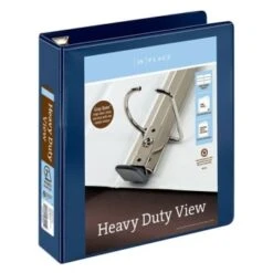 Office Depot® Navy Heavy-Duty 2" D-Ring Recycled View Binder