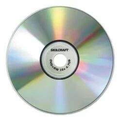 Skilcraft Branded Attribute Media Disks, Dvd+rw, 4.7gb, Spindle, Package Of 25
