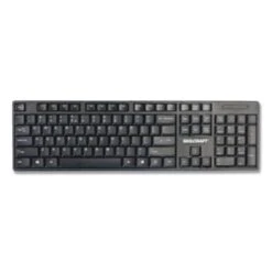 Skilcraft Usb Wired Keyboard, 101 Keys, Black