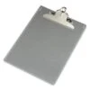 Skilcraft Aluminum Clipboard, 5 1/2 Metal Clip, 9 X 12 -Print And File 145124 w MainProductImage Lg