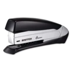 Skilcraft Paperpro Evolx Desktop Stapler, 20-Sheet Capacity, Silver/black
