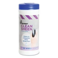Skilcraft Computer Screen Wet Wipes, 5 X 7, White, 50 Wipes/dispenser, Package Of 12