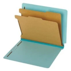 Pendaflex® Blue End Tab Classification Folder Pack Of 10