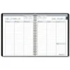 Skilcraft Weekly Planner Wirebound 8.75 X 6.88 Black Cover Jan-Dec 2023 -Print And File 228917 MainProductImage Lg