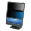 Skilcraft Privacy Shield Privacy Filter Frame Desktop Ws 27" Black 16/9 -Print And File 228974 MainProductImage Lg