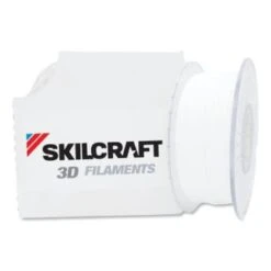 Skilcraft 3d Printer Polylactic Acid Filament 1.75 Mm White