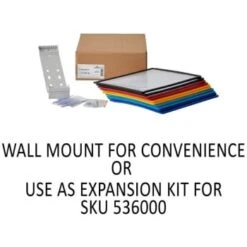Durable Wall Reference System 10 Panels Assorted Borders And Panels -Print And File 229155 TopView Lg