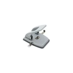 Skilcraft® 2-Hole Punch, 1/4" Holes, Gray -Abilityone 7520-00-224-7589