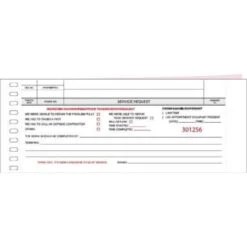 Maintenance Required Pegboard Form, Package Of 300