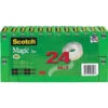 Scotch® Magic™ 810 Tape Value Pack, 3/4" X 1,000", Package Of 24 Rolls