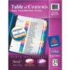 Avery® Ready Index Table Of Contents Dividers, 1-31 Tabs, Multicolor -Print And File 317348 V Lg