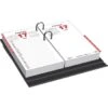 AT-A-GLANCE® Calendar Base, 3-1/2" X 6-1/2", Black -Print And File 317540 V Lg
