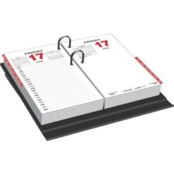 AT-A-GLANCE® Calendar Base, 3-1/2" X 6-1/2", Black
