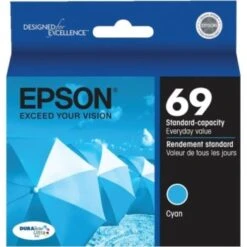 Epson® 69 / T069220-S Durabrite Ultra Ink Cartridge, Cyan