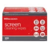 Office Depot Sealed Wrapper Screen Cleaning Wipes Package Of 100 -Print And File 330232 WebOnly Lg