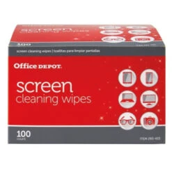 Office Depot Sealed Wrapper Screen Cleaning Wipes Package Of 100