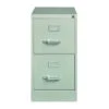 Hirsh 26.5" Deep 2 Drawer Letter Width Vertical File Cabinet, Commercial Grade, Light Gray -Print And File 334108 MainProductImage Lg