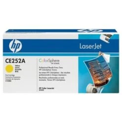 HP CE252AG Yellow Original LaserJet Toner Cartridge