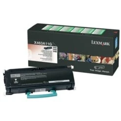 Lexmark™ X463a11g Standard Yield Return Program Black Toner Cartridge