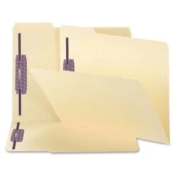 Smead® Tan Folder With Safeshield® Coated Fastener, Package Of 50