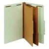 Office Depot® Pressboard Classification Folders With Fastener Pack Of 10
