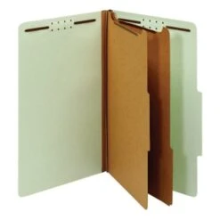 Office Depot® Pressboard Classification Folders With Fastener Pack Of 10
