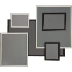 Snap Frame, Wall Mount, Aluminum, 11 X 17" -Print And File 658201 GRP C PT Lg