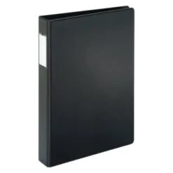Cardinal® Slant-D Black Legal-Size Ring Binder With 1 Inch Rings