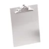 Saunders Silver Aluminum Clipboard 8-1/2" X 12" -Print And File 738153 w MainProductImage BUS Lg