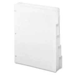 Smead® 3-Ring White Binder Index Divider, Package Of 20