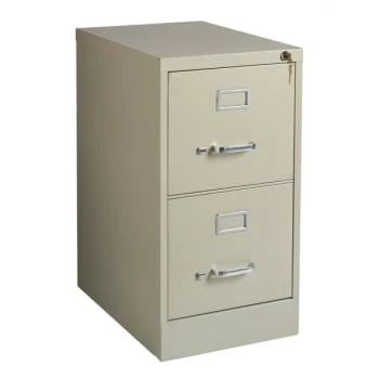 Realspace® 2-Drawer Putty Metal Vertical File Cabinet 3 Realspace® 2-Drawer Putty Metal Vertical File Cabinet