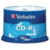 Verbatim® 700 Mb Cd-R Spindle, Package Of 50 -Print And File 738716 w MainProductImage BUS Lg