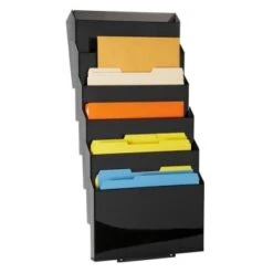 Rubbermaid® Black Classic Hot File System Set