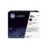 Hp® 81x Black High-Yield Original Laserjet Toner Cartridge -Print And File 898228 WebOnly Lg